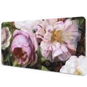 Podkładki pod mysz - Mata ochronna podkładka pod mysz Ogród róż 90x45cm - miniaturka - grafika 1