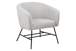 D2.Design Fotel Ramsey szary jasny 147635 - Fotele - miniaturka - grafika 1