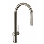 Baterie kuchenne - HANSGROHE 72800800 Talis M54 Jednouchwytowa bateria kuchenna 210, wyciągana wylewka, 2jet - miniaturka - grafika 1