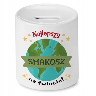 Dla Smakosza Skarbonka na Urodziny Prezent z Nadrukiem ze Zdjęciem - Skarbonki - miniaturka - grafika 1