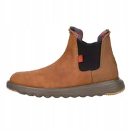 Półbuty męskie - HeyDude Męskie Buty Sztyblety Trzewiki Skórzane Branson Classic 41 - miniaturka - grafika 1