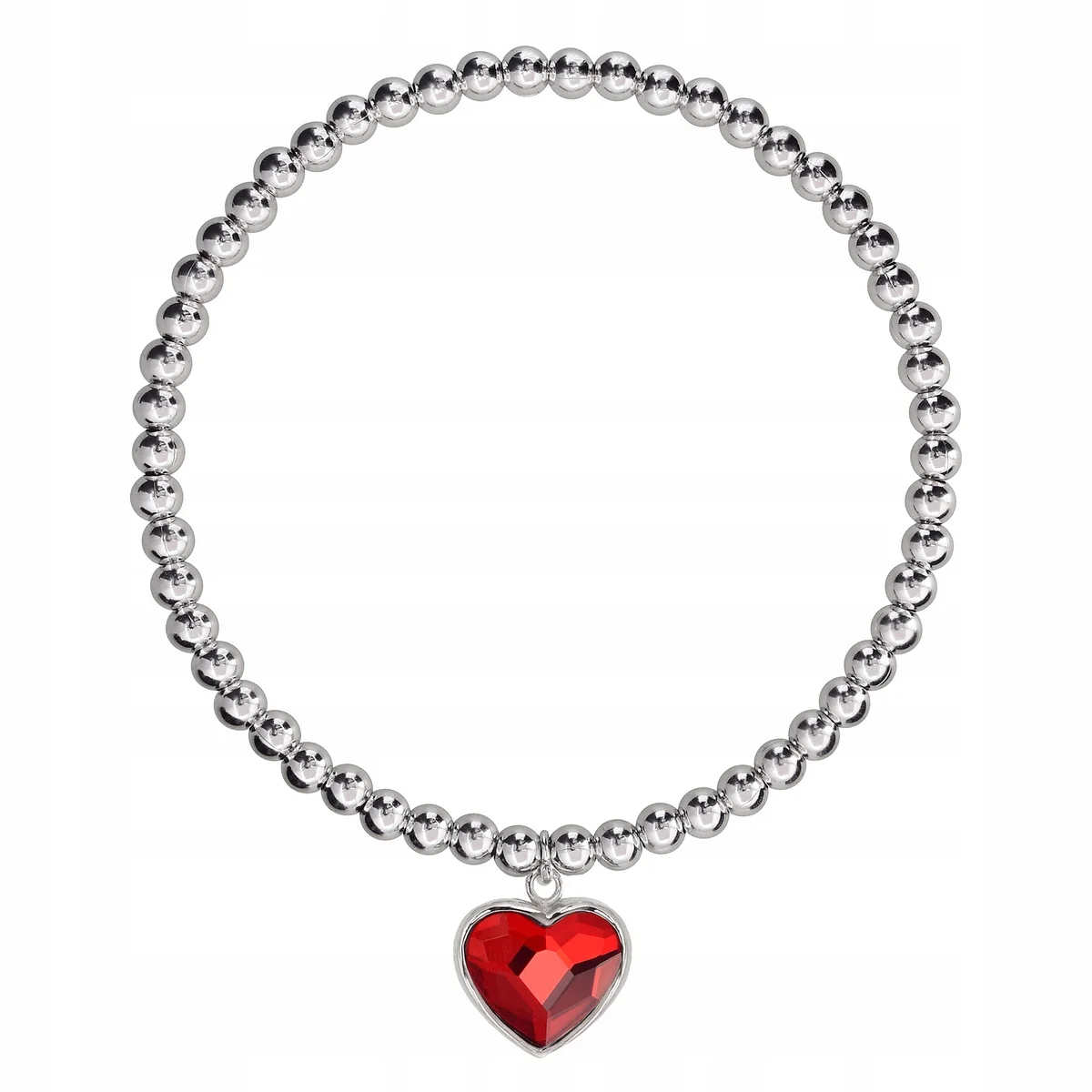SREBRNA BRANSOLETKA 925 SERCE SWAROVSKI +