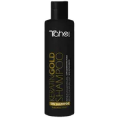 Szampony do włosów - Tahe Power Gold Shampoo, Keratin Gold Shampoo, szampon z keratyną bez siarczanów, 300ml - miniaturka - grafika 1