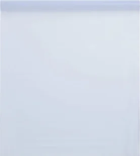 vidaXL Folia okienna statyczna, matowa, przezroczysta biała, 90x500 cm - Okleiny - miniaturka - grafika 1