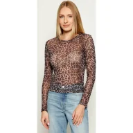 Bluzki damskie - Tommy Jeans Bluzka Slim Fit - miniaturka - grafika 1