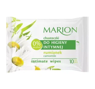 Marion Chusteczki do higieny intymnej z Rumiankiem 10szt. - Chusteczki do higieny intymnej - miniaturka - grafika 1