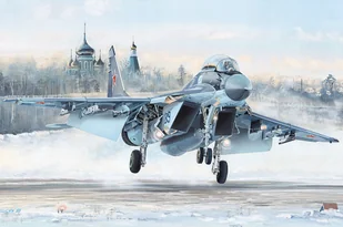 Model plastikowy Russian MIG- 29K 1/48 - Samochody i pojazdy dla dzieci - miniaturka - grafika 1