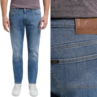 Lee DAREN REGULAR STRAIGHT Williamsburg PROSTE CIENKI BLUE DżINS W32 L32 - Spodnie męskie - miniaturka - grafika 1