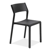 Pozostałe meble ogrodowe - Nardi Krzesło ogrodowe Trill Bistrot antracytowe 40253.02.000 - miniaturka - grafika 1