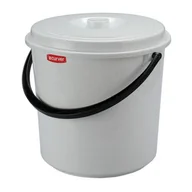 Inne artykuły do sprzątania - Wiadro 12 l z pokrywą marmur - miniaturka - grafika 1