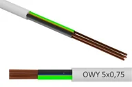 Pozostałe akcesoria sieciowe - BIAŁA ZAMEL Przewód Kabel OWY 5x0,75 linka elastyczna - miniaturka - grafika 1