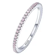 Pierścionki - Pierścionek Srebrny - PIERŚCIONEK CYRKONIE - miniaturka - grafika 1