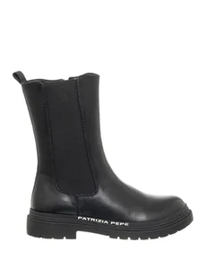 Patrizia Pepe Kozaki w kolorze czarnym - Kozaki damskie - miniaturka - grafika 1