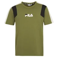 Koszulki męskie - Męska Koszulka z krótkim rękawem FILA BORMIO REGULAR TEE FAM0175-63019 – Oliwkowy - miniaturka - grafika 1