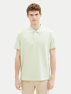 Koszulki męskie - Tom Tailor Polo 1031006 Zielony Regular Fit - miniaturka - grafika 1