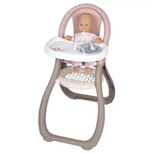 Smoby Baby Nurse Krzesełko do karmienia 220370 - Akcesoria dla lalek - miniaturka - grafika 2