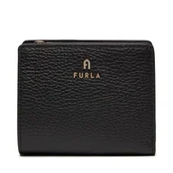 Portfele - Mały Portfel Damski Furla Camelia S Compact Wallet WP00307-HSF000-O6000-1007 Czarny - miniaturka - grafika 1