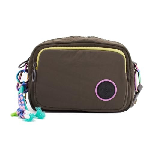 MUNICH Deep Recycled FW25 Crossbody Camera C/Khaki, Torby i plecaki damskie, khaki