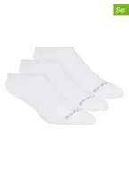 Skarpetki męskie - Skechers Skarpety (3 pary) w kolorze białym - miniaturka - grafika 1
