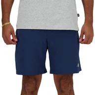 Spodnie sportowe męskie - Spodenki męskie New Balance MS41232NNY - granatowe - miniaturka - grafika 1