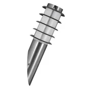 Lampy ogrodowe - Polux Kinkiet ogrodowy SERENA CIE015 rastry INOX skośny >>  od 19 (204509) - miniaturka - grafika 1