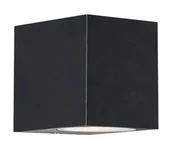 Lampy ogrodowe - Zuma Line SJ20211-1W-Kinkiet zewnętrzny HARMONIA 1xGU10/35W/230V IP44 czarny - miniaturka - grafika 1