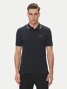 BOSS Polo Parlay 190 50494697 Granatowy Regular Fit - Koszulki męskie - miniaturka - grafika 1