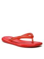 Klapki i japonki damskie - Melissa Japonki Airbubble Flip Flop Ad 33771 Czerwony - miniaturka - grafika 1