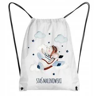 Worek Plecak do przedszkola szkoły dowolne Imię różne - Plecaki worki - miniaturka - grafika 1