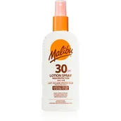 Balsamy i kremy do opalania - MALIBU Lotion Spray SPF30 preparat do opalania ciała 200 ml unisex - miniaturka - grafika 1