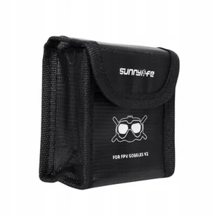 DJI SUNNYLIFE Futerał na baterie SUNNYLIFE DC262-2 do Goggles V2 FPV - Akcesoria do drona - miniaturka - grafika 1