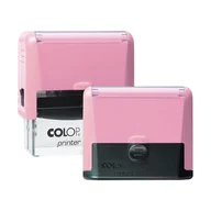 Pieczątki - Pieczątka COLOP COMPACT 40 PRO pastelowy różowy - poduszka: czarna 59x23 mm - miniaturka - grafika 1