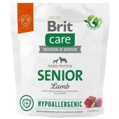 Sucha karma dla psów - Brit Care Hypoallergenic Senior All Breed Lamb 1 Kg - miniaturka - grafika 1