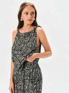 Bluzka z dekoltem halter - Bluzki damskie Bluzka z dekoltem halter - Bluzki damskie - miniaturka - grafika 1