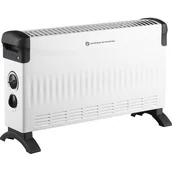 Ogrzewanie przenośne - Grzejnik konwektorowy z nadmuchem 2000 W 51,5 x 17 x 32,6 cm biały - miniaturka - grafika 1