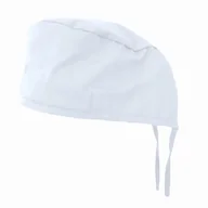 Odzież medyczna - Czepek medyczny chirurgiczny uniwersalny unisex biały - miniaturka - grafika 1