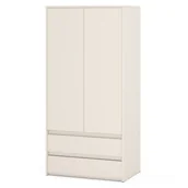 Szafy - Szafa garderoba 90cm duża do przedpokoju sypialni nowoczesna kaszmir - miniaturka - grafika 1