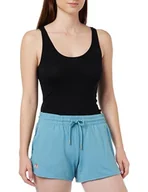 Spodenki damskie - Kappa STYLECODE: 313037 szorty damskie, krój regularny, Adriatic Blue, M-Kr�tki - miniaturka - grafika 1