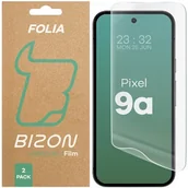 Folie ochronne do telefonów - Bizon Folia hydrożelowa na ekran Glass Hydrogel Front do Google Pixel 9a, 2 sztuki - miniaturka - grafika 1