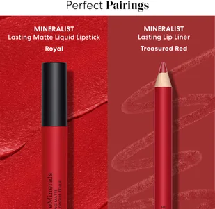 bareMinerals Mineralist Lasting Matte Liquide Lipstick Royal 3.7 ml - Szminki - miniaturka - grafika 9