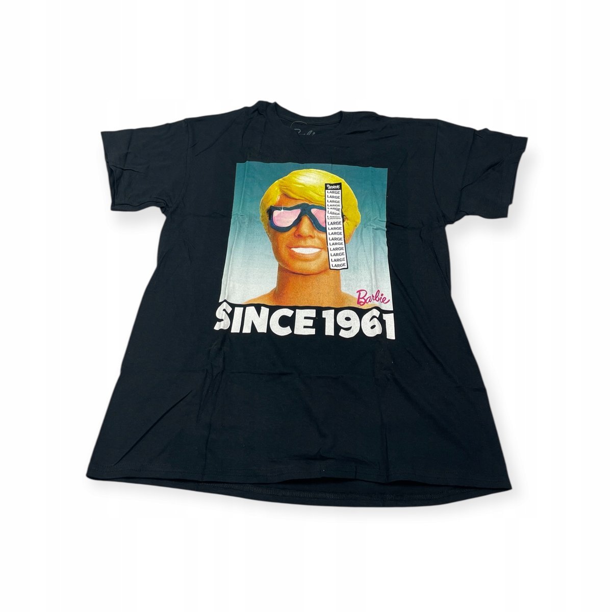 Koszulka T-shirt męski okrągły dekolt SPENCER'S barbie M