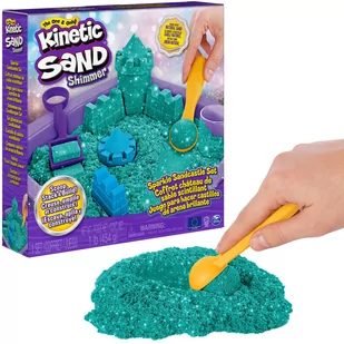 Spin Master Piasek Kinetyczny Shimmer zestaw brokatowy - Masy plastyczne - miniaturka - grafika 1