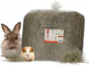 RECEK Meadow hay for rodents - hand-packed - 4 kg - Podłoże dla gryzoni - miniaturka - grafika 1