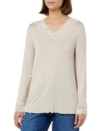 Swetry damskie - United Colors of Benetton Sweter damski, Ecrù Melange 729, L - miniaturka - grafika 1