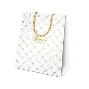 Vobro Pralines Coconut & Caramel Prezent White 195g (torebka) - Bombonierki i czekoladki - miniaturka - grafika 1