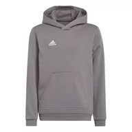 Bluzy dla dziewczynek - Bluza adidas Entrada 22 H57515 - szara - miniaturka - grafika 1