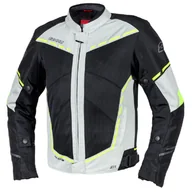 Odzież motocyklowa - Kurtka tekstylna Ozone Jet II Ice/BL/Fluo Yel - miniaturka - grafika 1