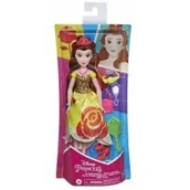 Lalki dla dziewczynek - Hasbro Disney Princess. Brokatowa księżniczka, Bella - miniaturka - grafika 1