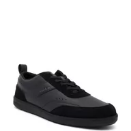 Trampki męskie - Calvin Klein Skórzane trampki LOW TOP LACE UP - miniaturka - grafika 1