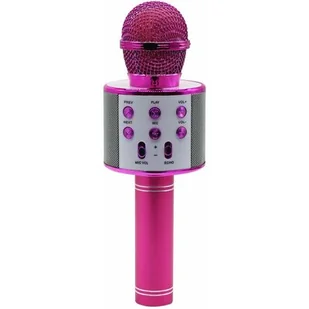 Manta Głośnik mobilny MIC11-PK z mikrofonem Różowy - Akcesoria do MP3 - miniaturka - grafika 1